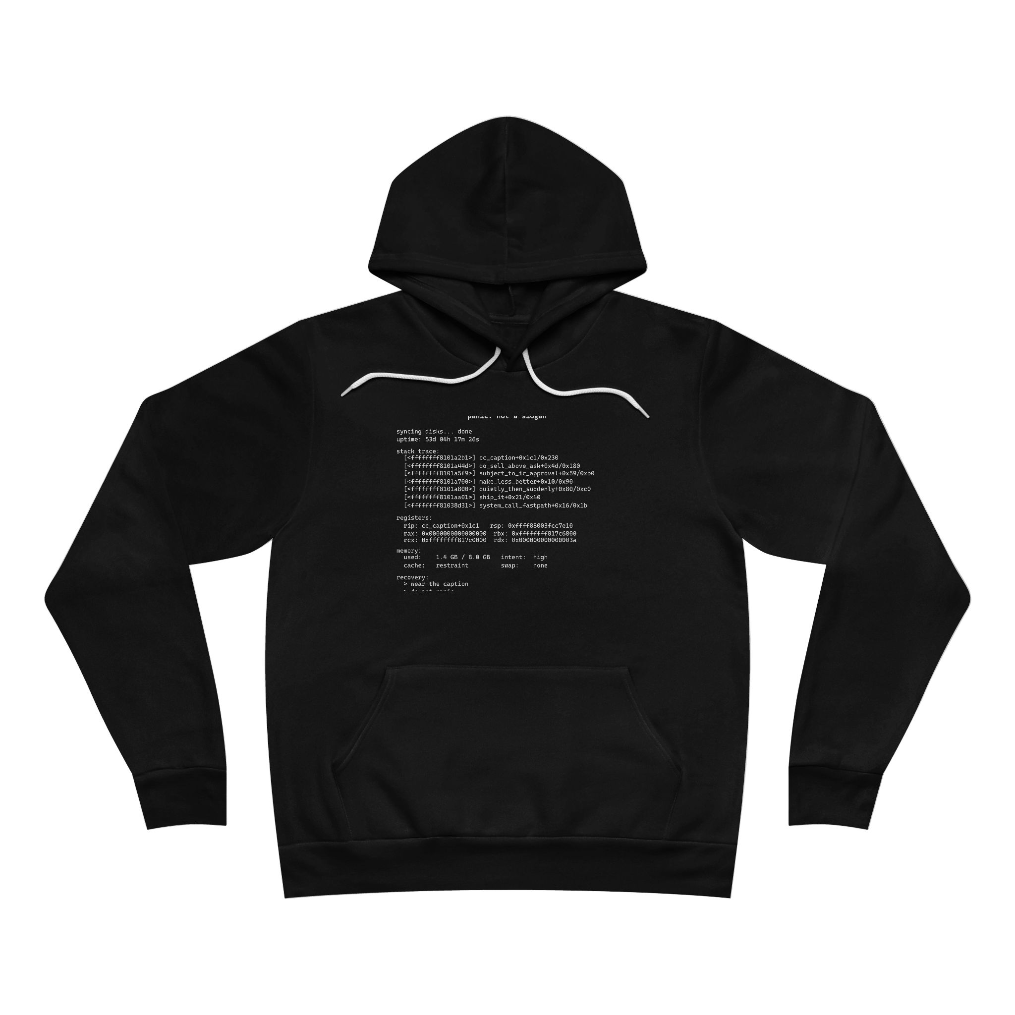 Kernel Panic Hoodie