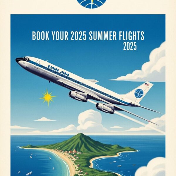 Pan Am Summer 2025 Travel Poster